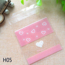 Load image into Gallery viewer, 50pcs Cute Cartoon Plastic Bag Wedding Birthday Party Favors Cookie Candy Gift Packaging Bags OPP Self Adhesive Pouch Bags