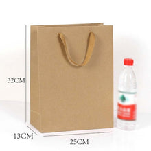 Load image into Gallery viewer, Gift Bags With Handles Multi-function High-end Brown Kraft Paper Bags Gift Box 6 Size for Shops Party Gifts 1PC