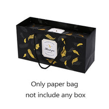 Load image into Gallery viewer, Creative Flamingo Gift Box Marble Paper Bag Nougat Cookies Tote Bags Wedding Chocolate Cake Packing Paper Boxes Party Supplies