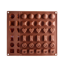 Load image into Gallery viewer, 3D Silicone Chocolate Mold DIY Handmade Soap Form Fondant Molds Jelly Candy Bar Cake Decorating Tools Kitchen Baking Accessories