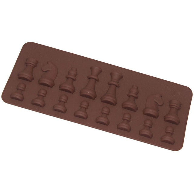 3D Silicone Chocolate Mold DIY Handmade Soap Form Fondant Molds Jelly Candy Bar Cake Decorating Tools Kitchen Baking Accessories