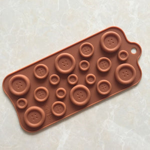 3D Silicone Chocolate Mold DIY Handmade Soap Form Fondant Molds Jelly Candy Bar Cake Decorating Tools Kitchen Baking Accessories