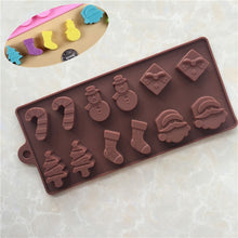 Load image into Gallery viewer, 3D Silicone Chocolate Mold DIY Handmade Soap Form Fondant Molds Jelly Candy Bar Cake Decorating Tools Kitchen Baking Accessories