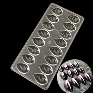 3D Lotus Shape Polycarbonate Chocolate Mold, kitche bakeware candy mold Cake Candy PC Chocolate Mould Baking Pastry Tools