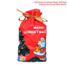 Load image into Gallery viewer, QIFU Kraft Paper Bags Popcorn Bag Candy Box Christmas Goodie Bags Paper Gift Bags Paper christmas Packaging Sweets Popcorn Box