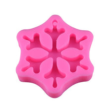 Load image into Gallery viewer, 3 Styles Christmas Tree Snowflake BellSilicone Mold Cake Decoration Fondant Sugarcraft Tools Silicone Mould Gumpaste Candy