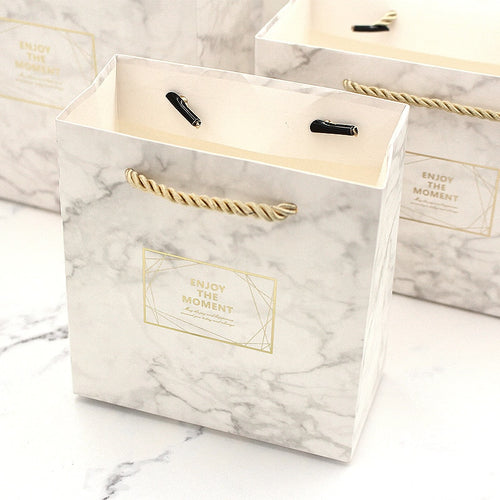 Small Box Marble Color Vintage Wedding Candy Box Gift Bag Kraft Paper Gift Box Chocolate Boxes Cookies Bag Women's Bag Gift Bags