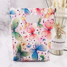 Load image into Gallery viewer, More Pattern Jewelry Plastic Bag With Handles 15x20cm Wedding Gift Thick Boutique Gift Shopping Packaging Plastic Handle Bag