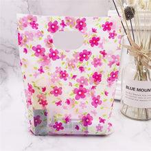 Load image into Gallery viewer, More Pattern Jewelry Plastic Bag With Handles 15x20cm Wedding Gift Thick Boutique Gift Shopping Packaging Plastic Handle Bag