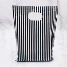 Load image into Gallery viewer, More Pattern Jewelry Plastic Bag With Handles 15x20cm Wedding Gift Thick Boutique Gift Shopping Packaging Plastic Handle Bag