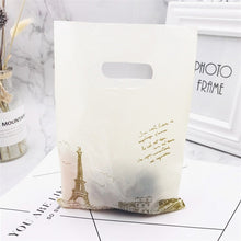 Load image into Gallery viewer, More Pattern Jewelry Plastic Bag With Handles 15x20cm Wedding Gift Thick Boutique Gift Shopping Packaging Plastic Handle Bag