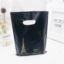 Load image into Gallery viewer, More Pattern Jewelry Plastic Bag With Handles 15x20cm Wedding Gift Thick Boutique Gift Shopping Packaging Plastic Handle Bag