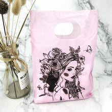 Load image into Gallery viewer, More Pattern Jewelry Plastic Bag With Handles 15x20cm Wedding Gift Thick Boutique Gift Shopping Packaging Plastic Handle Bag