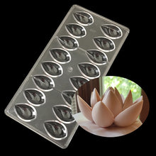 Load image into Gallery viewer, Semi Sphere Shell Diamond Cube Chocolate Mould PC Chocolate Bar Mold Half Ball Plastic Candy Maker Mold Bakeware Rectangle