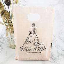 Load image into Gallery viewer, More Pattern Jewelry Plastic Bag With Handles 15x20cm Wedding Gift Thick Boutique Gift Shopping Packaging Plastic Handle Bag