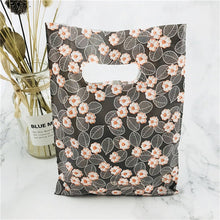 Load image into Gallery viewer, More Pattern Jewelry Plastic Bag With Handles 15x20cm Wedding Gift Thick Boutique Gift Shopping Packaging Plastic Handle Bag