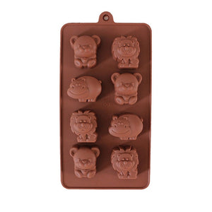 3D Silicone Chocolate Mold DIY Handmade Soap Form Cake Mold Jelly Candy Bar Fondant Molds Kitchen Baking Accessories