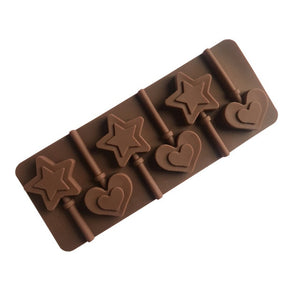 3D Silicone Chocolate Mold DIY Handmade Soap Form Cake Mold Jelly Candy Bar Fondant Molds Kitchen Baking Accessories