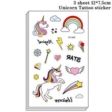 Load image into Gallery viewer, 50pcs Plastic Gift Cookie Bag Unicorn Horn Candy Bags Unicorn Party Supplies Birthday Party Decorations Kids Easter Supplies