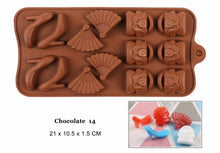 Load image into Gallery viewer, New Silicone Chocolate Mold 29 Shapes Chocolate baking Tools Non-stick Silicone cake mold Jelly and Candy Mold 3D mold DIY best