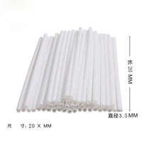 Load image into Gallery viewer, 10 pcs 8/10/15 cm Lollipop Cake Paper Stick Cake Pops White Solid Paper Stick Baking DIY Sugar Craft Fondant Mold Candy Mold