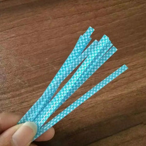 100PCS/Bag Ribbon Wrap Tie PVC Ligation for Cellophane Candy Cookie Gift Bag Pouch In Wedding Party Decoration