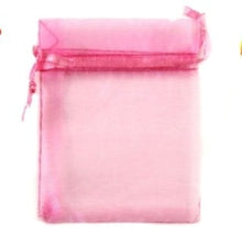 Load image into Gallery viewer, 100pcs/lot  Multi-colors 5x7cm (2x3inch)Jewelry Packing Drawable Organza Bags Wedding Birthday Candy Gift Bags &amp; Pouches