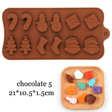 Load image into Gallery viewer, New Silicone Chocolate Mold 29 Shapes Chocolate baking Tools Non-stick Silicone cake mold Jelly and Candy Mold 3D mold DIY best