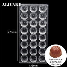 Load image into Gallery viewer, Chocolate Candy Bars 3D Molds Polycarbonate Plastic Form Bakery Cake Decoration Baking Pastry Tools for Moldes Para Chocolate