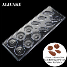 Load image into Gallery viewer, Chocolate Candy Bars 3D Molds Polycarbonate Plastic Form Bakery Cake Decoration Baking Pastry Tools for Moldes Para Chocolate